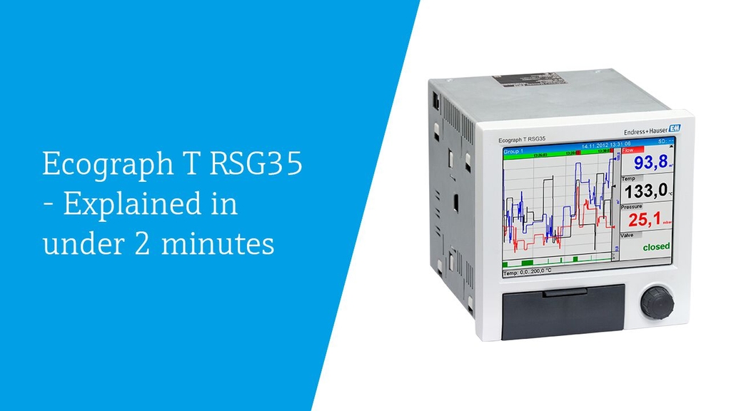 代引き人気 Ecograph T RSG35 - Universal Graphic Data Manager | Endress+ その他